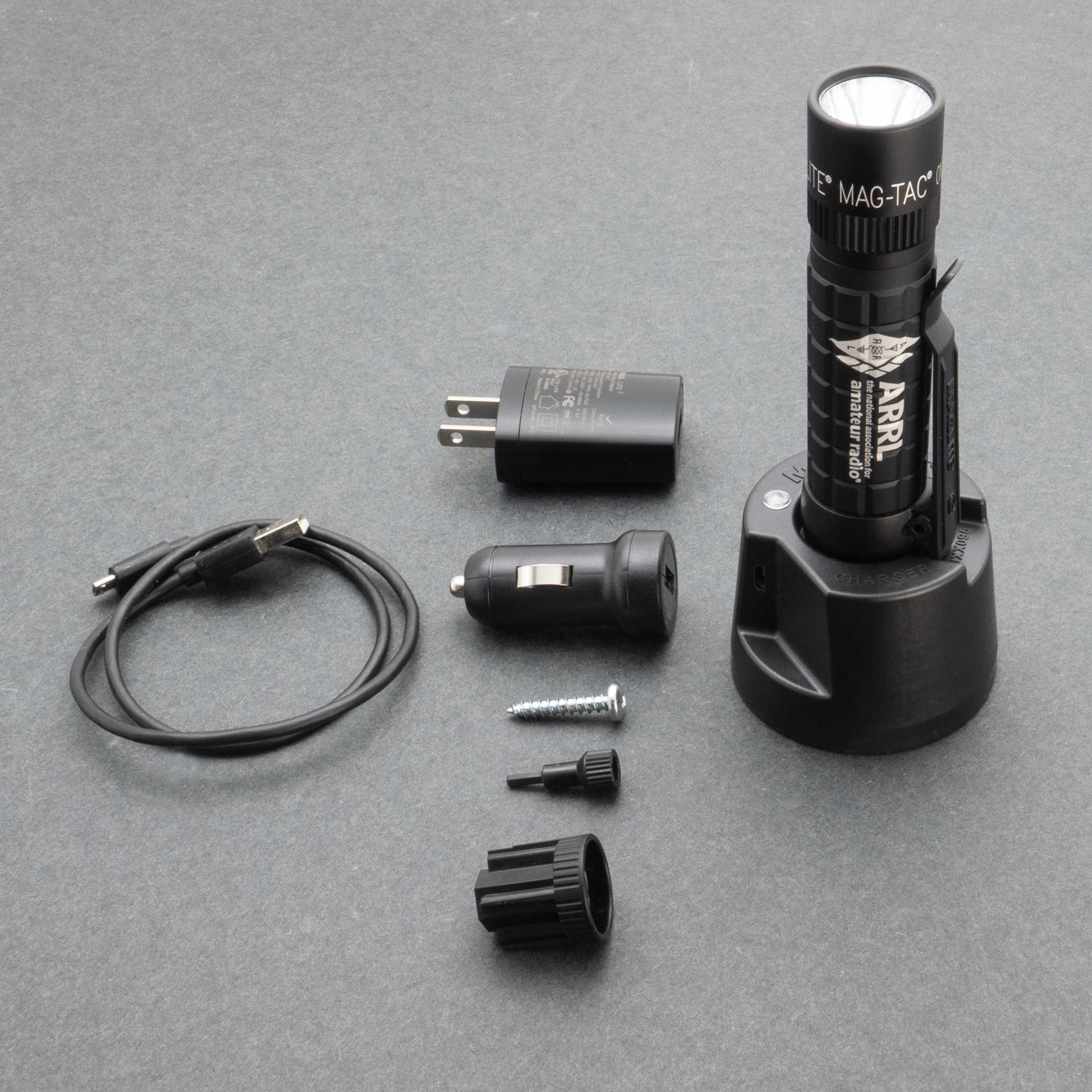 MAG-TAC LED Rechargeable Flashlight System Plain Bezel - ARRL - Image 3